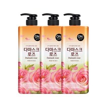 온더바디 로맨틱 다마스크 로즈 바디워시 900g x3개, 3개