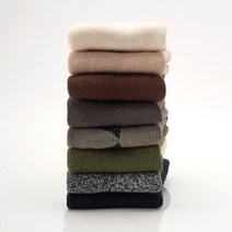 자체브랜드 고급 기모 밍크 양말 - 방한 보온 군인용품 두꺼운 남성 겨울 양말