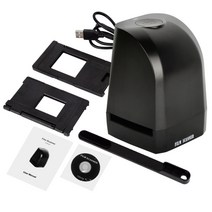 스캔기 필름 스캐너 135 슬라이드 변환기 휴대용 네거티브 8 메가픽셀 cmos 변환 windows xpvista7810 호환, 협력사, 검은 색