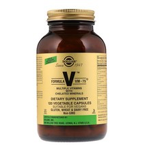 솔가 VM 75 120정 (베지캡슐) Solgar Formula VM 120 Vegetable Capsules, 1개