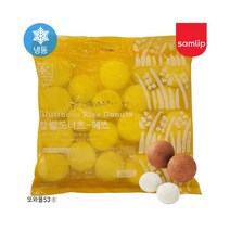 삼립 찹쌀도너츠 1.5kg 75gx20개입 팥앙금도넛 쫀득 빵생지