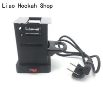 전기히터 난로 소모품 교체 Shisha 물 담뱃대 핫 플레이트 히터 휴대용 요리 커피 버너 전기 스토브 야외, 01 Black