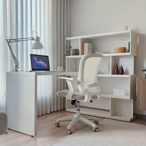 [1만원 추가할인][국내생산] 포더홈 유닛 2단/4단 1200/1600 책상 책장세트 학생책상 서재책상 어린이책상, 책장 2단 화이트