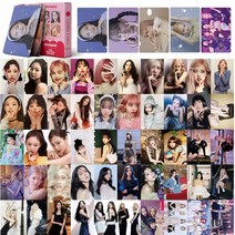 포카 포토카드 시즌그리팅 55 개 블랙 두번 핑크 Kpop 걸 그룹 Newjeans Lomo 카드 앨범 태어난 북마크 팬 선물, [06] blackpink 5
