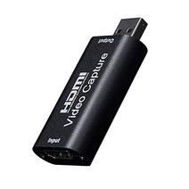 초소형 USB2.0 대응 1080p HDMI 캡쳐 카드 비디오 캡쳐 보드 게임 실황생 전달·화면 공유·녹화·라이브 회의용 UVC(USB Video Class) 규격 준거