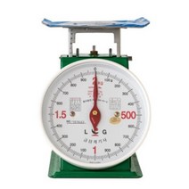 LG 금성계기사 접시 탁상형 지시저울 국산 앉은뱅이저울 평면저울 2kg 5kg 10kg 20kg 50kg 60kg 100kg, 1. 접시지시저울_2kg, 접시지시저울
