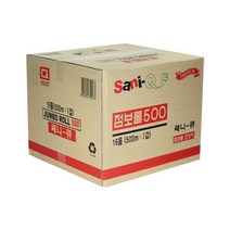 [쎄니큐] 점보롤 500M x 4롤 (1팩), 옵션없음:[5449630]옵션없음