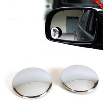 고광택 크롬 360도 광시야 각도조절 백미러 보조 거울 쏘울 SM5 사각지대 그랜저 모닝