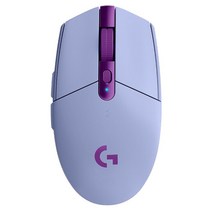 호환 -지널 G304 / 무선 게임용 마우스 PC 게이머 12000DPI 센서 RGB Usb 노트북 컴퓨터 기계식 버, 02 G304-Purple, 한개옵션1