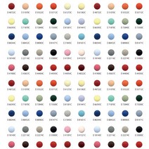 썬그립 티단추 9mm(100세트) 9미리 수입품 5color 특별할인판매, 남색
