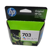 HP 정품잉크 PhotoSmart Ink Advantage K510a 칼라 (NO.703), 1개
