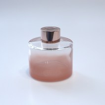 밍블랑 셀프인테리어 디퓨저재료 모음 DIY 디퓨저 공병 섬유스틱 리필오일 디퓨저스틱, 1개, 원형투톤핑크100ml
