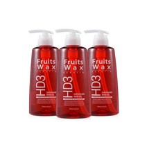 후르츠왁스 슈퍼하드 헤어젤 500ml 3개 /강력한 세팅력, 후르츠왁스 슈퍼하드 헤어젤 500