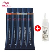 웰라 콜레스톤 퍼펙트 염색약 80g, [리치]77/74-오렌지 브라운, 1개