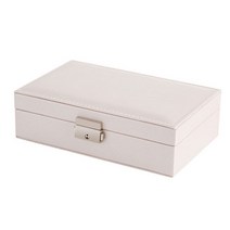 리카 주얼리 보관 보석함, 1개, 화이트