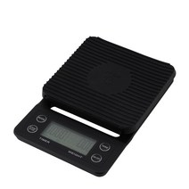 커피전자저울 원두 계량 바 카운터 다기능 정밀 3kg5kg0.1g, 5kg0.1g 미끄럼 방지 매트 + 배터리
