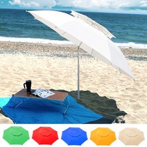 ZFB802351240사이즈 특대형 팔각파라솔/고정식/꺾임식/, (꺽임형)몬스터빅파라솔 옐로우