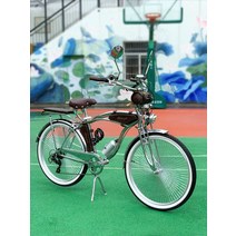 클래식 전기자전거 출퇴근 여성전기자전거 럭셔리, 상세 페이지 참고, 남성 26인치 고급  실버 (배송확인)26인치