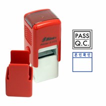 샤이니 S-515 사각명판 15x15mm 쿠폰도장 확인도장 자동스탬프 주문제작 케이스랜덤, [팩스]02-499-6900, 무지:잉크없는 패드