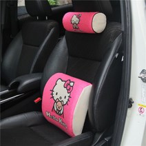 차량용 메모리폼 목 쿠션 허리쿠션 등받이 16종, A