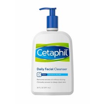 Cetaphil 데일리 페이셜 클렌저 중성 지성 피부 데일리 세안 (591ml)
