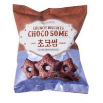 PEACOCK 피코크 초코썸 76g 초코별과자, 1개, 78g