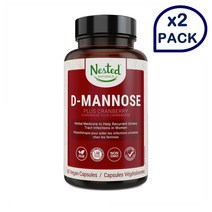 Nested Naturals 네스티드네츄럴스 D마노스 500mg 60베지캡슐, 60정, 2개