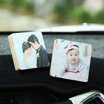 파티해고급 나무 액자 사진인쇄 (차량용)