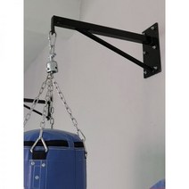 가정용 샌드백 거치대 스탠딩 랙 헤비 실내 모래주머니 선반 복싱 행거 벽걸이 걸이 123648, 블랙1.2m