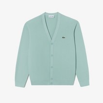 라코스테 (남성) 링스링스 베이직 V넥 가디건 AH986E-54G-KR217-LGF-BS