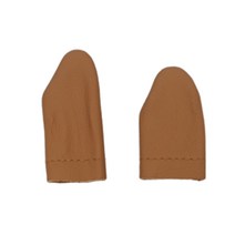 바느질 골무 소가죽 양모펠트공예 입문자용 엄지 검지 2개 1쌍