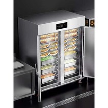 배식차 보온 배달 병원용 이동식 보온 밥차 학교 식당, 단문 4단(기계식 모델)