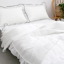 시어서커 얇은 누빔 여름이불+베개커버 세트 S/SS Q