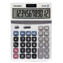 펜맨 전자 계산기 PD-355(사무실용)+메디네임펜 랜덤1개증정