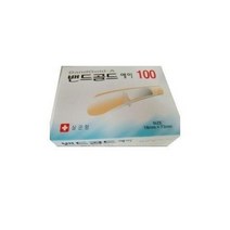 밴드골드 100매 일반형 일회용밴드 일반밴드
