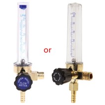 용접 압력 게이지 아르곤 CO2 MIG TIG 유량계 산업용 조절기, 하얀색
