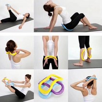 더바디핏 다리알빼기 필라테스 써클링 종아리 요가링 _23038EA, 핑크