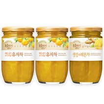 복음자리 유자차480g/2개+생강레몬차500g/1개