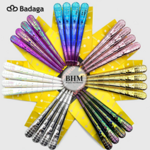 Badaga 오로라 바다가 핀셋 악어핀셋 헤어핀 퍼펙트 헤어클립 4p 커트 미용 머리핀, 오로라민트