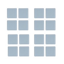 모노플랫 슬라이딩 가구패드 사각 x 4set 소음방지 바닥보호 테프론패드, 사각 50mm 4입 x 4set
