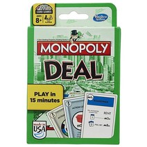 Monopoly 딜 카드 게임 2-5인용 만 8세 이상 아마존 단독 판매