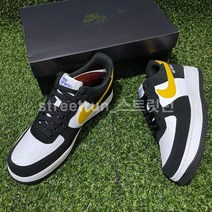 스트릿런 나이키 에어포스1 07 LV8 애슬레틱 클럽 블랙 다크 설퍼