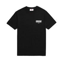 [유니온오브제] UNION SIGNATURE T-SHIRT - BLACK