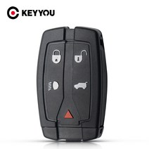 자동차 키링 키케이스 키홀더 KEYYOU-교체용 키 케이스 셸 랜드로버 프리랜더 디스커버리 원격 스마트 자, 한개옵션0