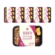 미트리 건강영양 한끼 도시락 8종 16팩 골라담기, 영양한끼 04번 16팩