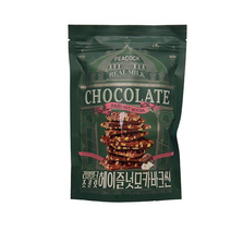 [피코크] 헤이즐넛 모카 바크씬 리얼 밀크 초콜릿 260g, 1개