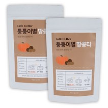 톡투허 퉁퉁이별 땅콩티 임산부 호박차 땅콩차 현미차, 2팩, 45g