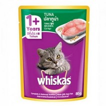 위스카스 주니어 참치80g