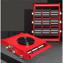 화물 롤러 지렛대 화물옮기기 하역 5톤 롤러 운반기, 8T 스틸 휠