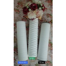 BUyuS마이크로필터 멜트브라운 카본필터 하우징필터 와운드필터 여과필터 20인치(500mm)굿딜 브이숍, 와운드필터 500mm/100